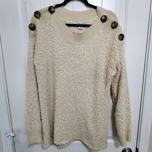 Sabrina Lauren cream-colored sweater
